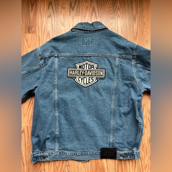 Harley-Davidson Jackets & Blazers - Harley-Davidson Blue Denim Jacket